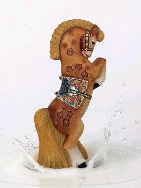 G. DeBrekht Circus Pony Figurine Limited Edition 2003 Hand Painted Art Horse